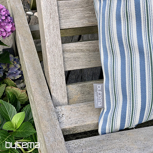 Poszewka na poduszkę TOSCANA MULTI STRIPE niebieska