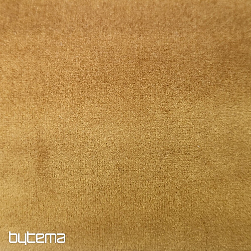 Aksamitna tkanina dekoracyjna RIVIERA MUSTARD