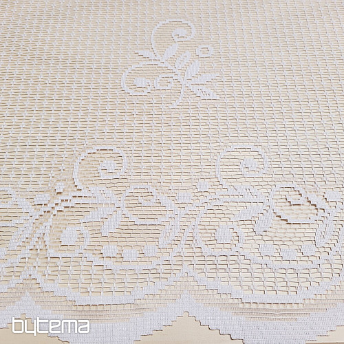 Firana żakardowa V 215 biała