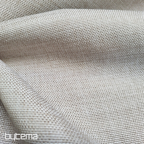 Designerska tkanina dekoracyjna GERSTER DIM OUT 77005/840 SZARY BEŻ