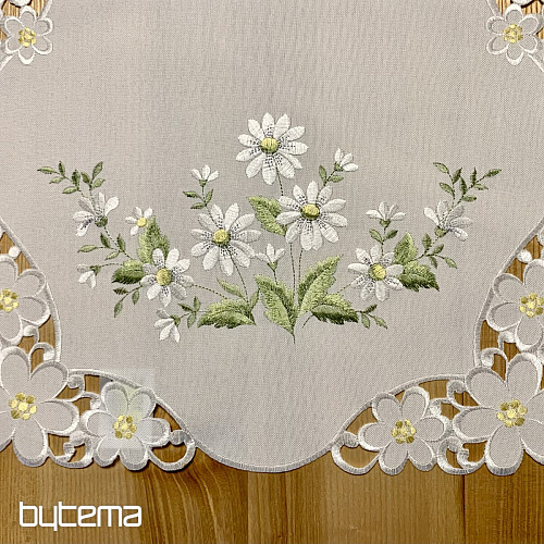 Obrus i szalik haftowany DAISY