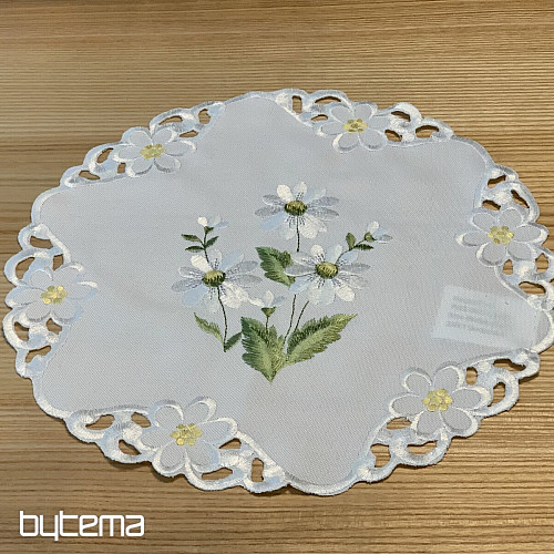 Obrus i szalik haftowany DAISY