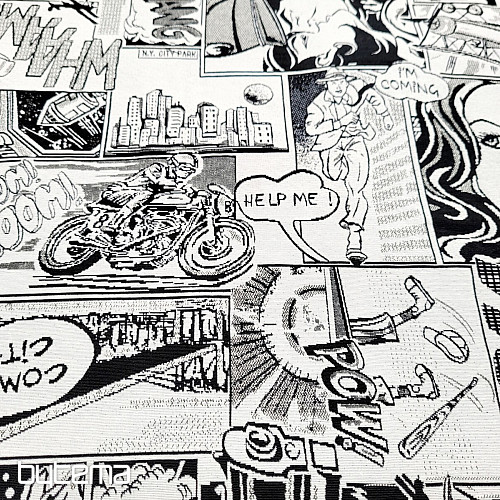 Tkanina gobelinowa KOMIKS