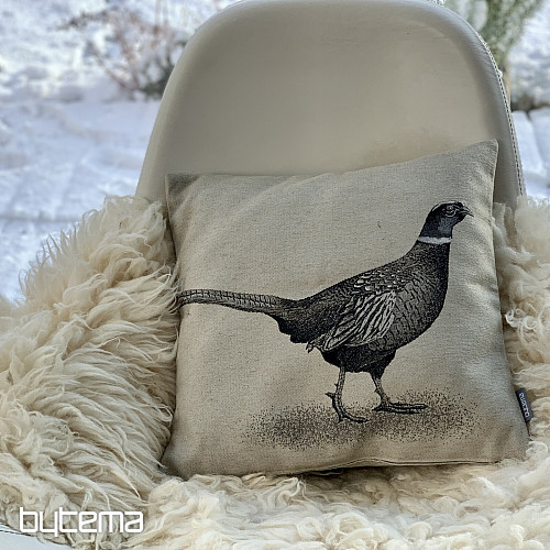 Poszewka na poduszkę Gobelin BAŻANT szary