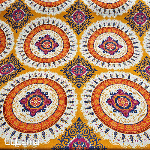 Tkanina dekoracyjna INDYJSKA MANDALA