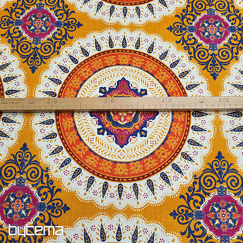 Tkanina dekoracyjna INDYJSKA MANDALA