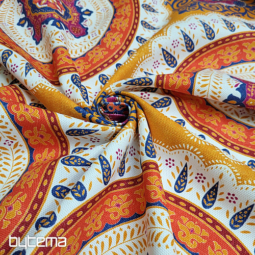 Tkanina dekoracyjna INDYJSKA MANDALA