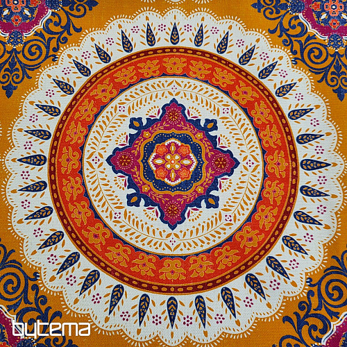 Tkanina dekoracyjna INDYJSKA MANDALA
