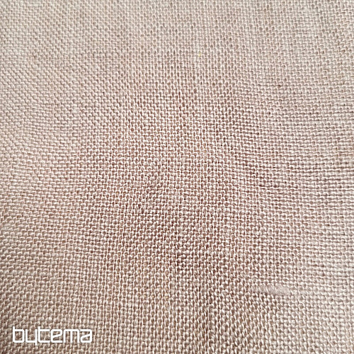 Tkanina lniana TEINTURE BEŻOWA