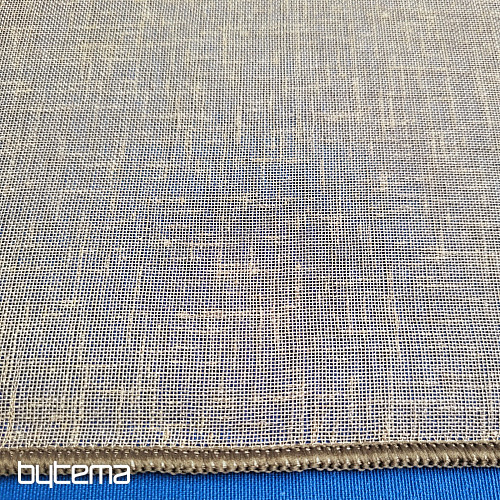 Zasłona GERSTER 11334/0820 brązowo-beżowa