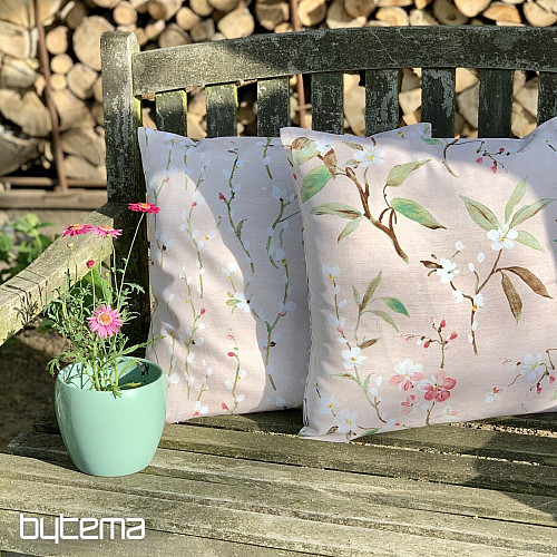 Poszewka dekoracyjna NOA FLOWER różowa