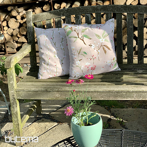 Poszewka dekoracyjna NOA FLOWER różowa