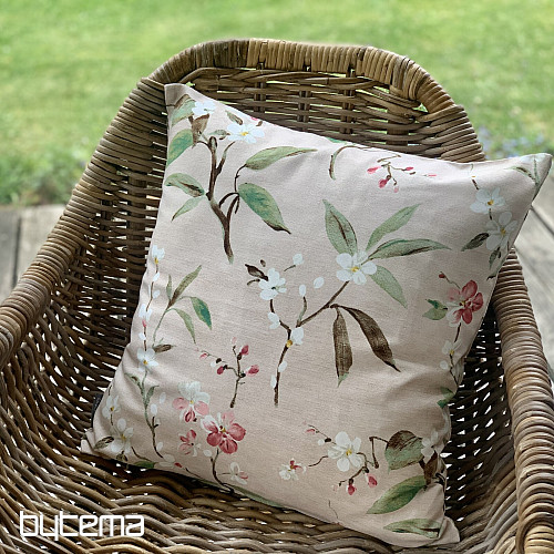 Poszewka dekoracyjna NOA FLOWER różowa