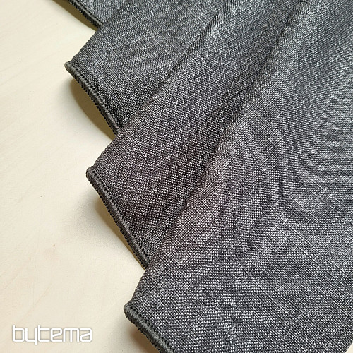 Jednolita tkanina dekoracyjna GERSTER 7650 TM. SZARY 0084