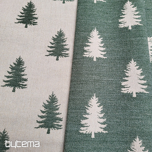 Luksusowa tkanina dekoracyjna APPIANO ZIELONY