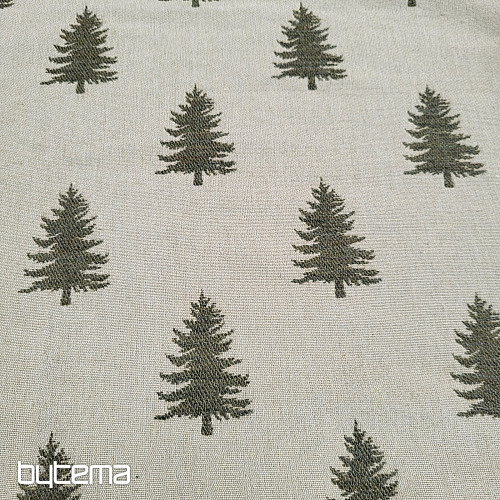 Luksusowa tkanina dekoracyjna APPIANO BRĄZ