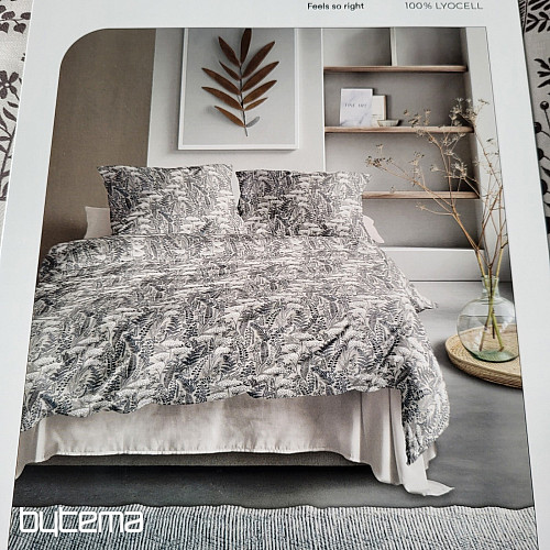 IRISETTE TENCEL LOTUS 8569-11 łąka ciemna. szary