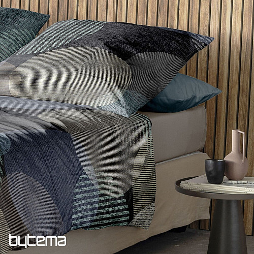 Luksusowa pościel flanelowa IRISETTE ZOBEL 8553-11 GREY WHEEL