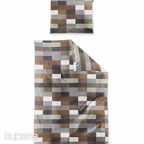 Pościel flanelowa IRISETTE KOALA 8534-50 brązowo-szara