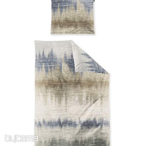 Pościel flanelowa IRISETTE KOALA 8546-90 beżowo-niebieski