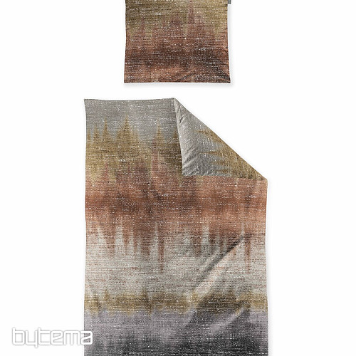 Luksusowa pościel flanelowa IRISETTE KOALA 8546-50 pomarańczowa