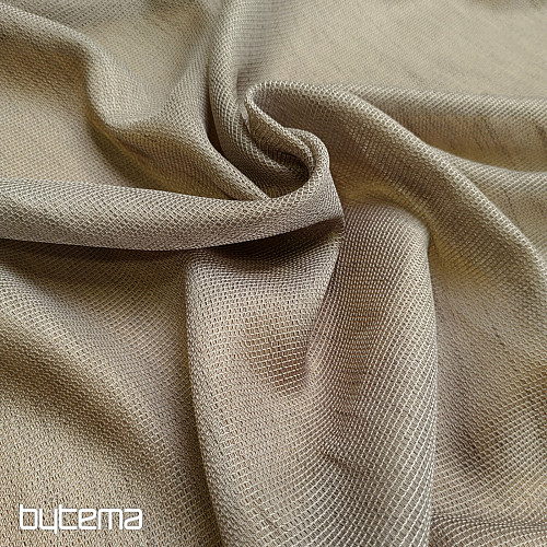 Luksusowa zasłona GERSTER 11790/40 CIEMNY BEŻ