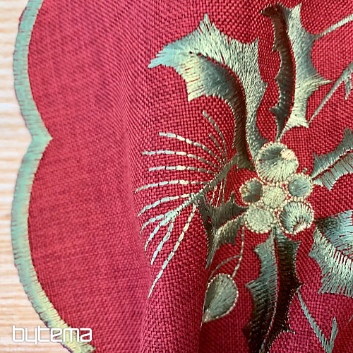 MISTLET GREEN obrus i obrus owalny