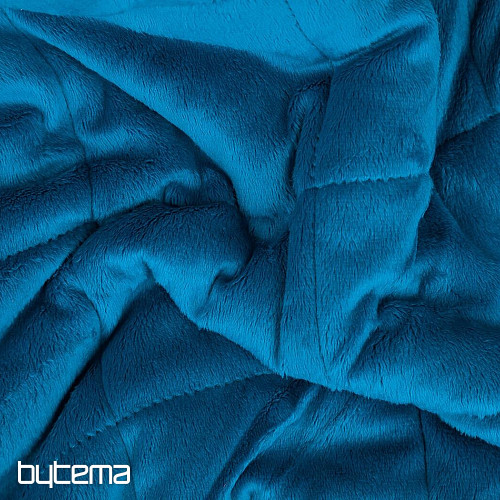 Kocyk z mikrofibry EXTRA MIĘKKI ścieg owczy ANTRACYT