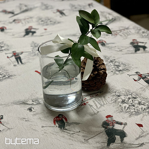 Luksusowy obrus i szalik SKI ALPINE