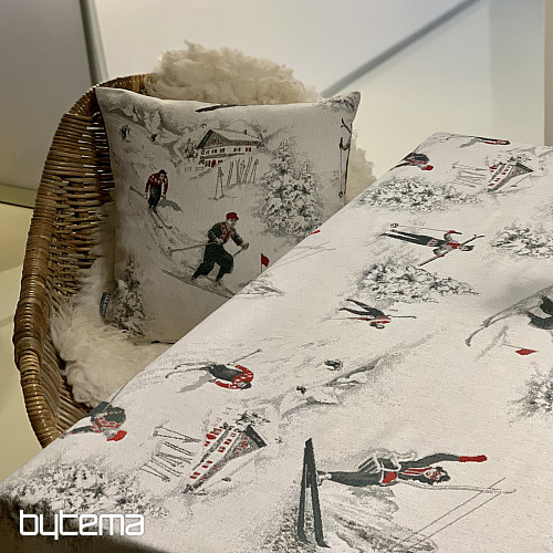 Luksusowy obrus i szalik SKI ALPINE