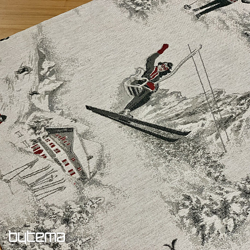 Luksusowy obrus i szalik SKI ALPINE