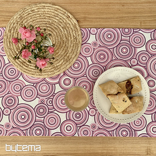 Szal MANDALA ECO liliowy