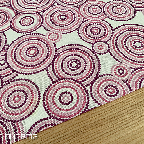 Szal MANDALA ECO liliowy