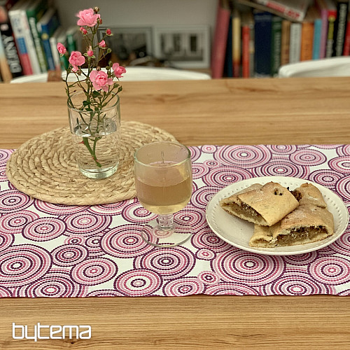 Szal MANDALA ECO liliowy