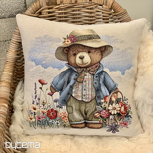 Gobelinowa poszewka na poduszkę TEDDY WIOSNA