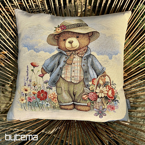 Gobelinowa poszewka na poduszkę TEDDY WIOSNA