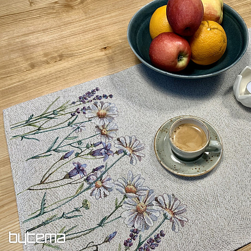 Gobelinowy obrus i szal WIOSNA CRUSH