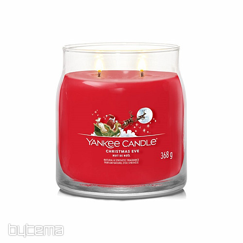 świeca zapachowa YC CHRISTMAS EVE GLASS MEDIUM 2 knoty
