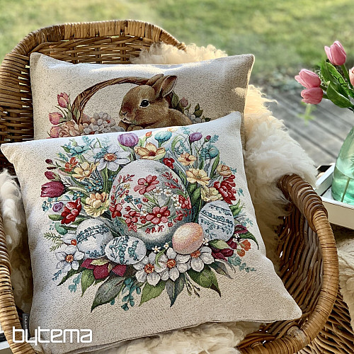 Wielkanocna okładka gobelinowa CZERWONA SUKIENKA