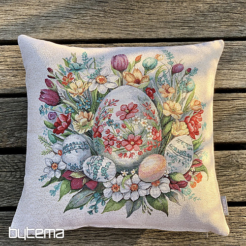 Wielkanocna okładka gobelinowa CZERWONA SUKIENKA