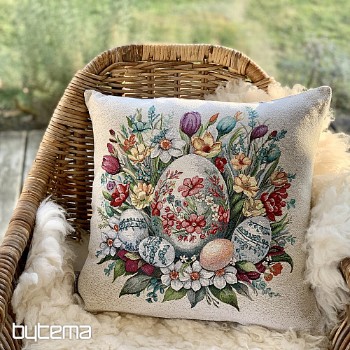 Wielkanocna okładka gobelinowa CZERWONA SUKIENKA