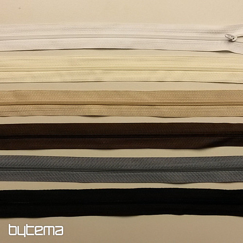 Spirala zamka błyskawicznego 3mm, niepodzielna, długość 40 cm