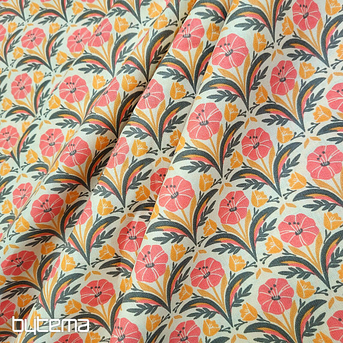 Tkanina bawełniana SELMA ORANGE