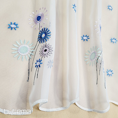 Gotowa firanka GERSTER FLOWERS