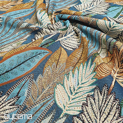 Tkanina gobelinowa SAFIA BLUE