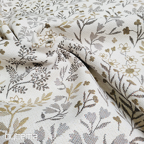 Tkanina gobelinowa GLADIS FLOR beż