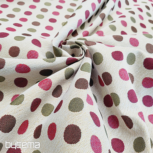 Tkanina gobelinowa POLKA DOT