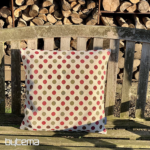Poszewka na poduszkę gobelinową POLKA DOT
