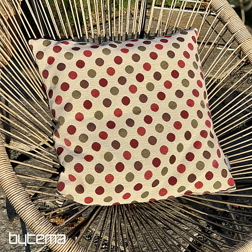 Poszewka na poduszkę gobelinową POLKA DOT