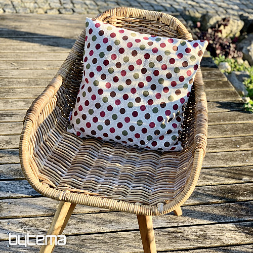 Poszewka na poduszkę gobelinową POLKA DOT